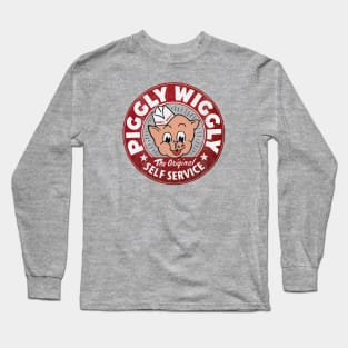 Piggly Wiggly Self Service Worn Long Sleeve T-Shirt